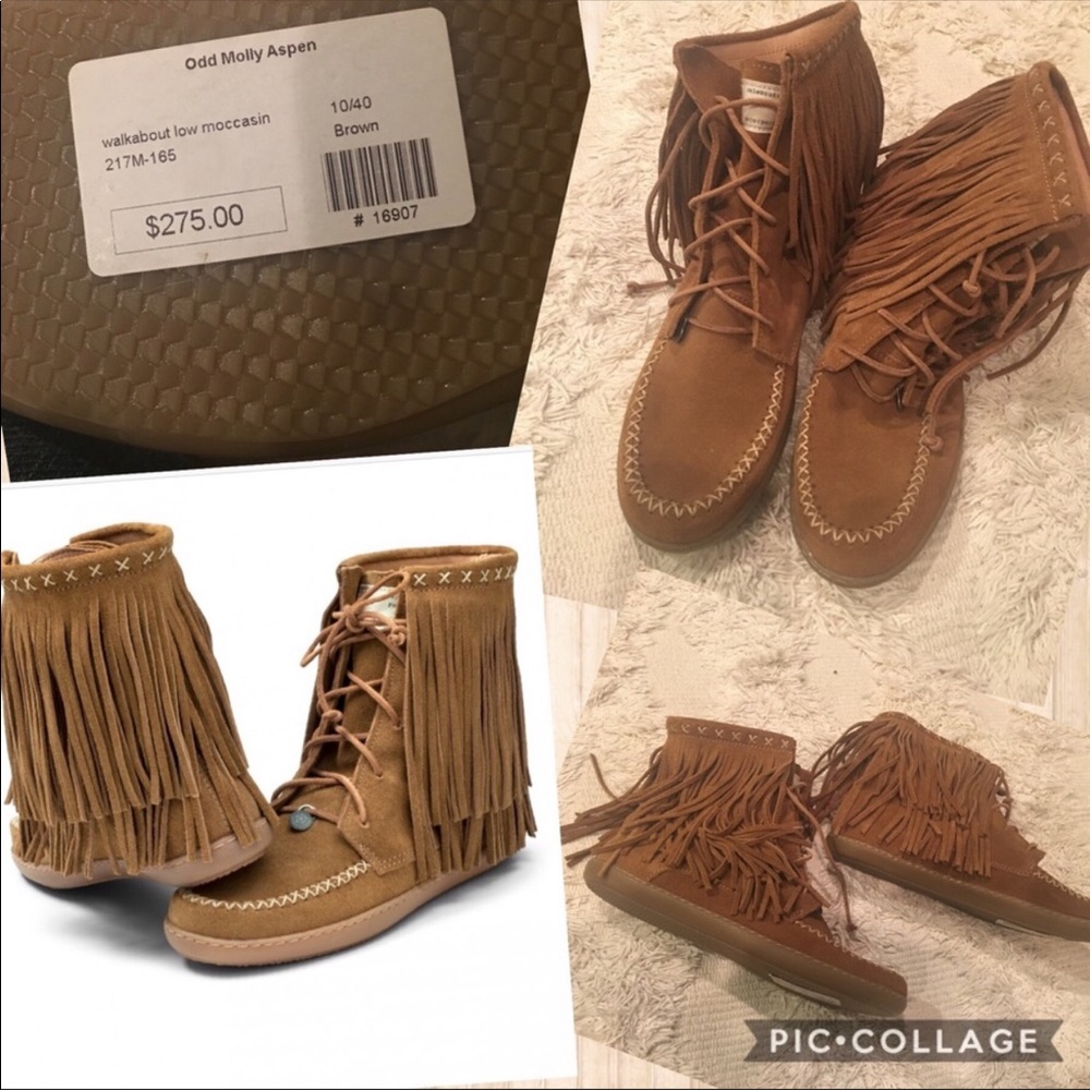 Odd Molly Fringe Booties